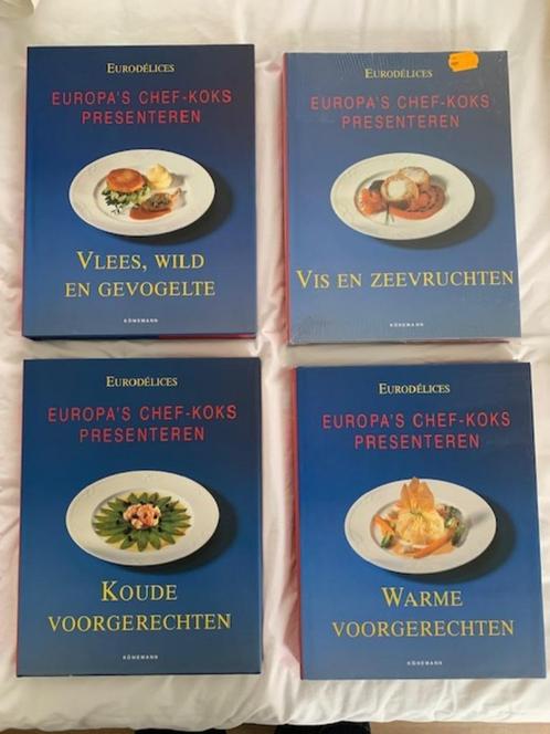 Kookboek Europa's chef-koks presenteren délices Eurodélices, Boeken, Kookboeken, Zo goed als nieuw, Voorgerechten en Soepen, Hoofdgerechten