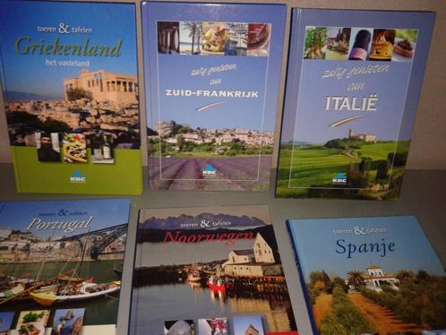 Toeren en tafelen- zalig genieten, 6 delen, nieuw, Boeken, Reisgidsen, Ophalen