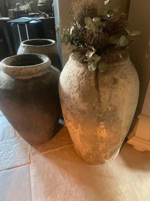 Divers grands pichets et pots en pierre, Maison & Meubles, Accessoires pour la Maison | Vases, Pierre, Enlèvement ou Envoi