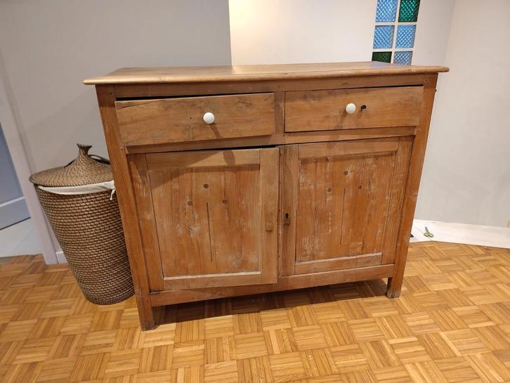 Meuble rangement en bois, Maison & Meubles, Armoires | Dressoirs, Utilisé, 100 à 150 cm, 50 à 75 cm, Avec tiroir(s), Avec porte(s)