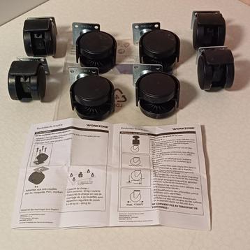 Roulettes pivotantes (4 pour 6 euros) beschikbaar voor biedingen