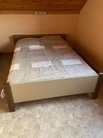Dubbel bed, Huis en Inrichting, Slaapkamer | Bedden, Ophalen, Gebruikt
