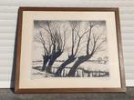 Lithographie signe Jos Fred smith, Antiek en Kunst, Ophalen of Verzenden