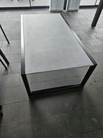 Design salontafel zwart met keramische tegel., Zo goed als nieuw, Ophalen