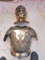 armure chevalier militaire ww1,ww2, Verzamelen, Militaria | Algemeen, Ophalen of Verzenden, Helm of Baret, Landmacht