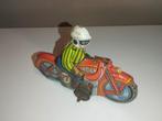 Vintage Moto Jouet tôle lithographiée a friction 50-60's, Antiquités & Art, Enlèvement ou Envoi