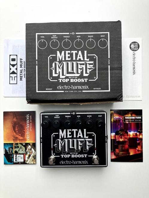 ELECTRO HARMONIX - METAL MUFF/ TOP BOOST, Muziek en Instrumenten, Effecten, Zo goed als nieuw, Distortion, Overdrive of Fuzz, Ophalen of Verzenden