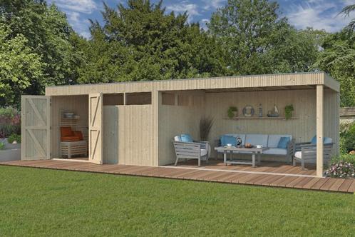 NIEUW Modern tuinhuis 8313EXT400, Hobby en Vrije tijd, Overige Hobby en Vrije tijd, Nieuw, Verzenden