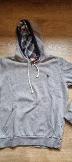 grijze trui U.S. Polo Assn. maat Smal - medium, U.S polo assn, Ophalen of Verzenden, Grijs, Gedragen