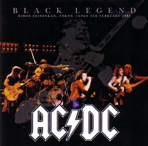 2 CD's AC/DC - Black Legend - Live Tokio 1981, Cd's en Dvd's, Cd's | Hardrock en Metal, Nieuw in verpakking, Verzenden