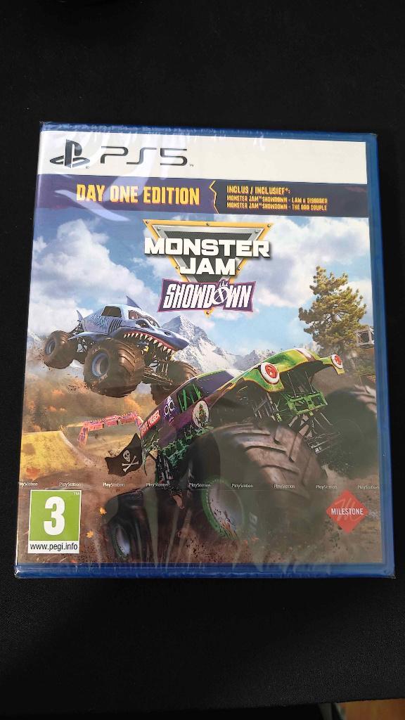 Monster Jam Showdown Day One Edition Nieuw - PS5 Games, Games en Spelcomputers, Games | Sony PlayStation 5, Nieuw, Ophalen of Verzenden