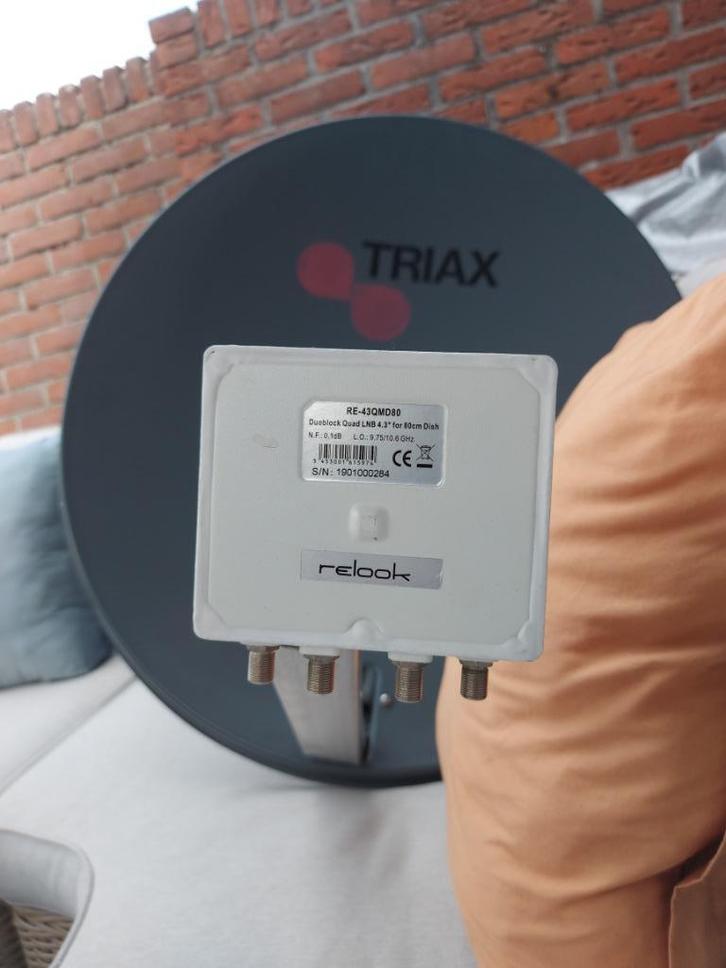 schotelantenne, Audio, Tv en Foto, Schotelantennes, Zo goed als nieuw, (Schotel)antenne, Overige merken, Ophalen