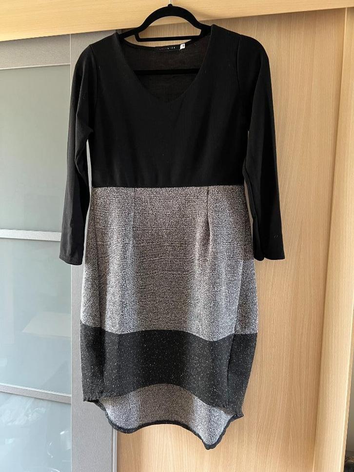 LolaLiza kleed, Kleding | Dames, Jurken, Gedragen, Maat 38/40 (M), Zwart, Boven de knie, Ophalen of Verzenden