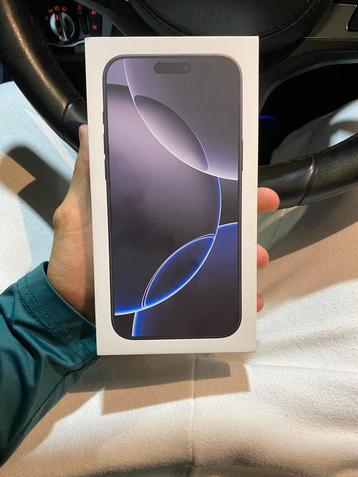 Iphone 16 PRO MAX 256gb BLACK TITANIUM beschikbaar voor biedingen