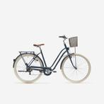 Vélo de ville bleu Elops 520 cadre bas, Fietsen en Brommers, Overige merken, Zo goed als nieuw, Versnellingen, Ophalen