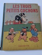 Livre les trois petits cochons Hachette 1942, Gelezen, Jongen of Meisje, Hachette, Ophalen of Verzenden