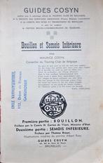 Cosyn - Bouillon et Semois Inférieure - 1931, Livres, Utilisé, Enlèvement ou Envoi, 20e siècle ou après