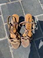 Damessandalen - maat 41, Kleding | Dames, Schoenen, Tamaris, Beige, Ophalen of Verzenden, Zo goed als nieuw