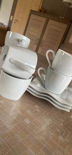 6 Tasses à café + 6 Sous-Tasses, Maison & Meubles, Cuisine | Vaisselle, Enlèvement, Comme neuf