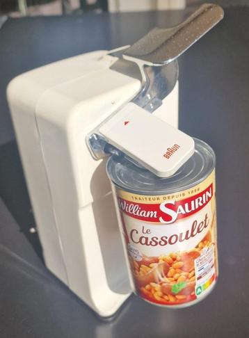 ouvre-canettes/aiguiseur de couteaux électrique - Braun DS1, Enlèvement ou Envoi, Utilisé