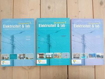Schoolboeken 'Elektriciteit & lab' 3de graad mechatronica beschikbaar voor biedingen