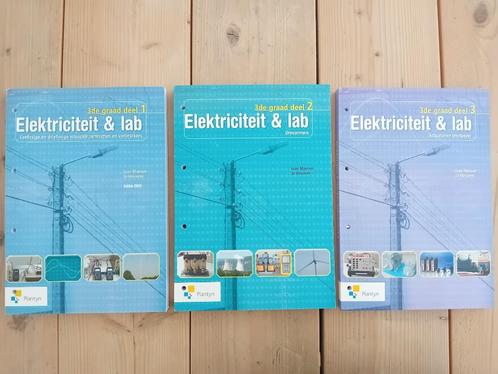 Schoolboeken 'Elektriciteit & lab' 3de graad mechatronica, Boeken, Schoolboeken, Nieuw, Overige vakken, Overige niveaus, Ophalen