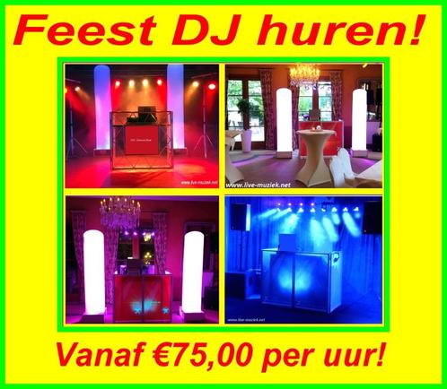 Dj muziek DJ feest DJ verjaardag DJ Band Duo & trio band &DJ, Hobby en Vrije tijd, Overige Hobby en Vrije tijd, Nieuw, Verzenden