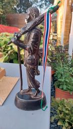 Phra Sivali Thera Thai Boeddha Thai Monnik,oud beeld,brons,,, Ophalen, Gebruikt