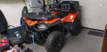 QUAD CFFORCE520L met bijhorende trailer voor transport beschikbaar voor biedingen