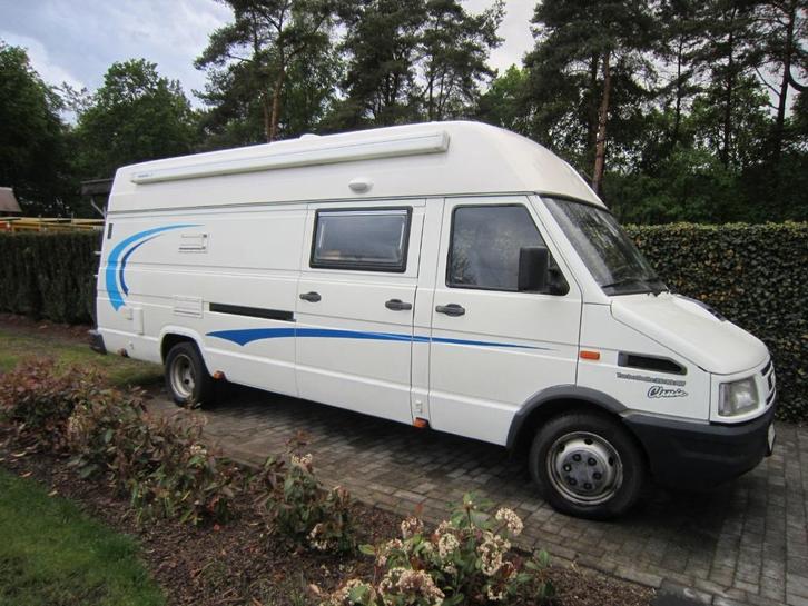 Zelfbouw mobilhome Iveco Daily 2800, Caravans en Kamperen, Mobilhomes, Particulier, tot en met 3, Buscamper of Camperbus, Overige merken