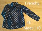 Hemdje jongen - Frenchy - maat 110, Frenchy, Overhemd of Blouse, Ophalen of Verzenden, Zo goed als nieuw