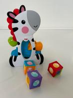 Fisher Price zebra met blokken, Kinderen en Baby's, Ophalen of Verzenden, Zo goed als nieuw
