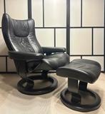 Fauteuil van Stressless met Voetenbank, Huis en Inrichting, Fauteuils, Ophalen, Design Liggen Conform Leolux Himolla Cassina Durlet Eames Vitra