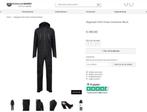 AGU COMMUTER SUIT BLACK maat L, Caravans en Kamperen, Regenkleding, Ophalen of Verzenden, Zo goed als nieuw, Regenpak