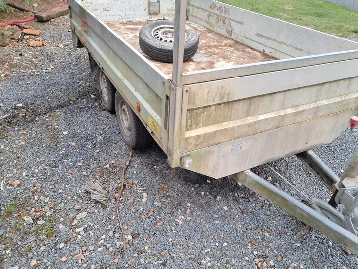 2t700 kantelbare aanhanger, Auto diversen, Aanhangers en Bagagewagens, Gebruikt, Ophalen
