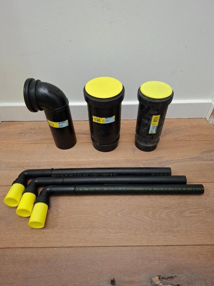 Geberit Koppelstukken - Set 6 Stuks - NIEUW, Doe-het-zelf en Bouw, IJzerwaren en Bevestigingsmiddelen, Nieuw, Verzenden