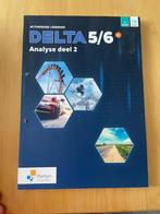 Wiskunde Delta 5/6 analyse deel 1 en 2, Boeken, Ophalen of Verzenden, Zo goed als nieuw