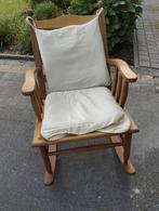 schommelstoel, Ophalen, Hout, Gebruikt, Bruin