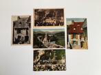 7 gelopen postkaarten Lourdes 1933, Ophalen of Verzenden, 1920 tot 1940, Gelopen, Frankrijk