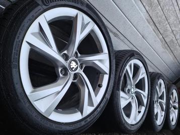 Set 18 inch Skoda Kodiaq Karoq Jetti SuperB velgen banden beschikbaar voor biedingen