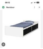 1 personen bed met lattenbodem, Enlèvement, Comme neuf