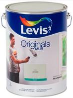 2 pots neufs de 5L Levis gris platine 7450, Bricolage & Construction, Peinture, Enlèvement, Gris, Neuf