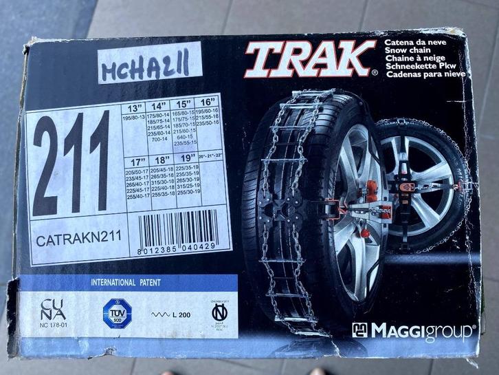 Sneeuwkettingen 19inch TRAK 211 Maggigroup, Auto diversen, Sneeuwkettingen, Nieuw, Ophalen