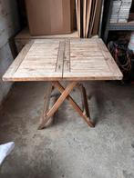 Tafelje teak opvouwbaar, Tuin en Terras, Ophalen, Zo goed als nieuw