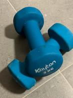 Fitness gewichten 2x3 kg, Sport en Fitness, Fitnessmaterialen, Ophalen, Gebruikt