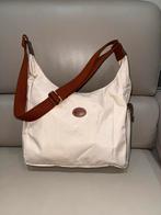 Longchamp schoudertas, Handtassen en Accessoires, Tassen | Damestassen, Ophalen of Verzenden, Zo goed als nieuw, Beige, Schoudertasje