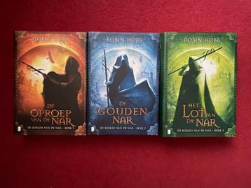 ROBIN HOBB DE BOEKEN VAN DE NAR IN ZEER GOEDE STAAT,DE COMPL beschikbaar voor biedingen