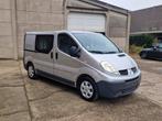 Renault Trafic 2.0Dci dubbele cabine 2013 165.000 km Airco*, Euro 5, Zwart, Renault, Bedrijf