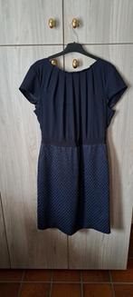 Donkerblauw jurkje, Kleding | Dames, Ophalen of Verzenden, Zo goed als nieuw, Maat 38/40 (M), Blauw
