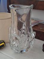 Kristallen vaas van VAL SAINT LAMBERT (België), Ophalen of Verzenden